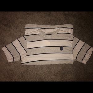 Striped “The Hundreds” Tee